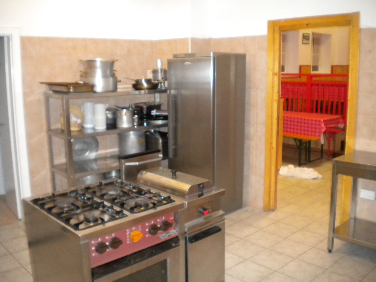 Cucina della Casa Ape