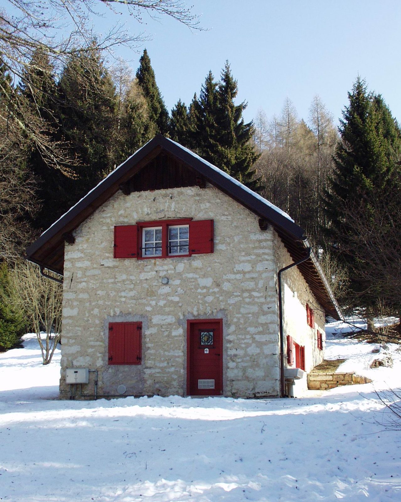 La Casa Ghiro d'inverno