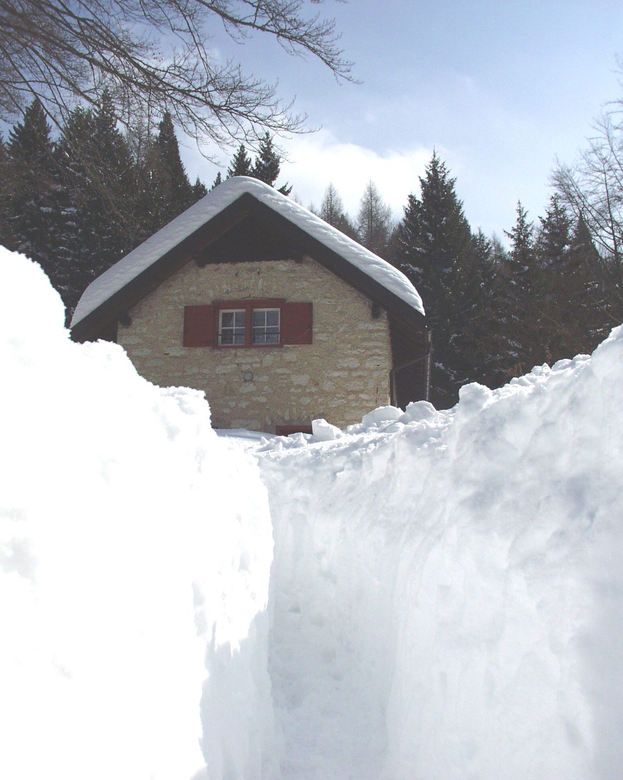 La Casa Ghiro d'inverno
