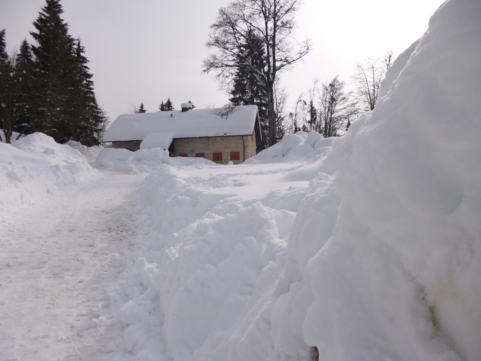 La Casa Ghiro d'inverno