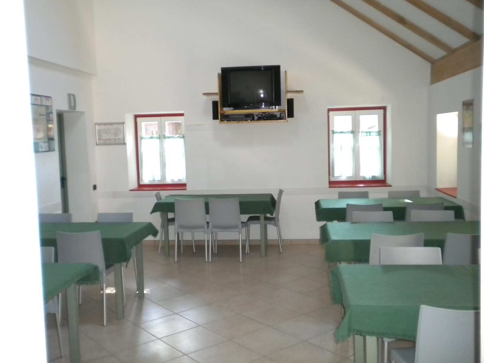 Sala TV della Casa Quercia