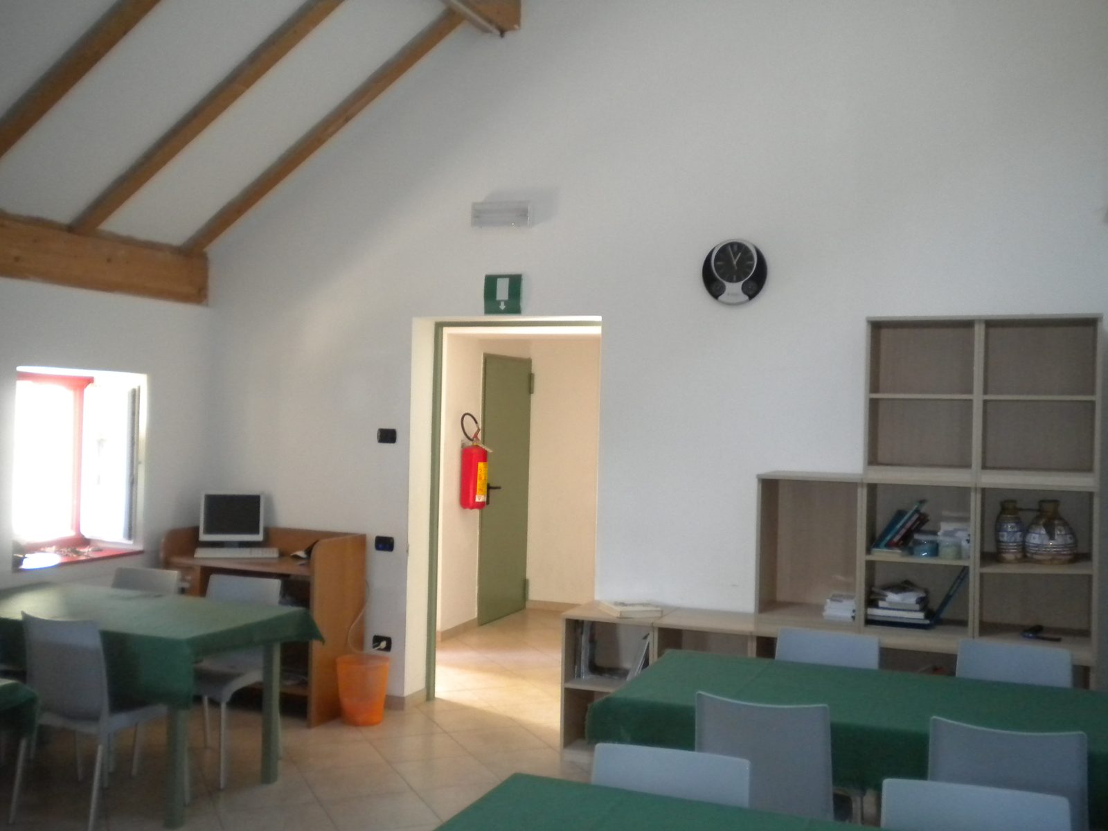 Sala TV della Casa Quercia
