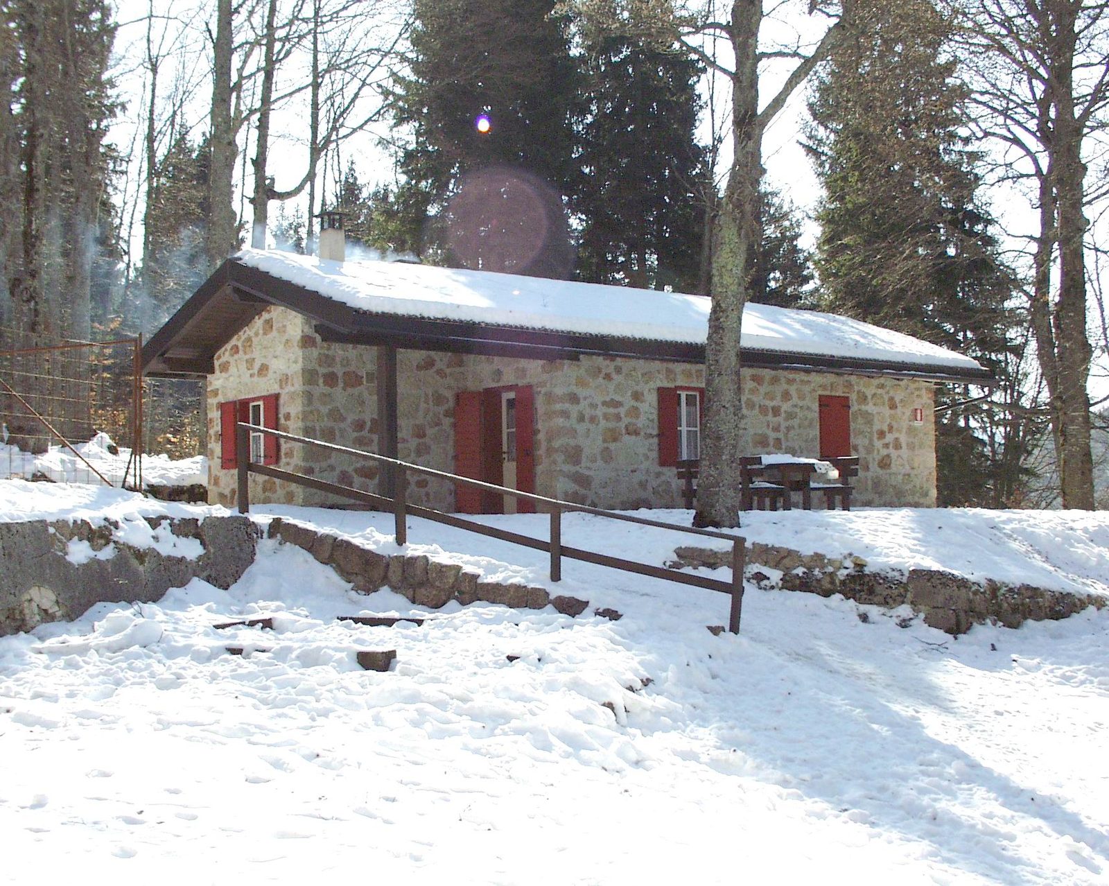 La Casa Rover d'inverno